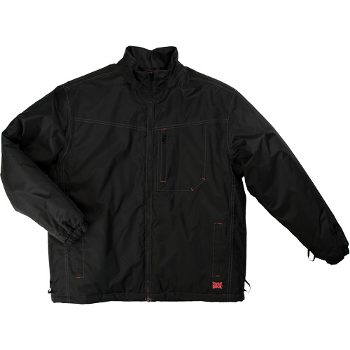 Parka 3-en-1 en oxford imperm&eacute;able, Hommes, Grand, Noir - Tough Duck WJ141-BLACK-L