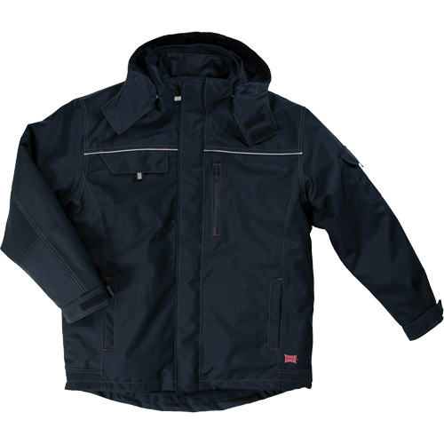 Waterproof Oxford 3-in-1 Parka, Men's, X-Large (Tall), Navy Blue - Tough Duck WJ143-NAVY-XLT