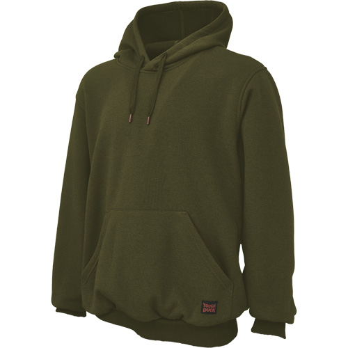 Chandail &agrave; capuche en molleton r&eacute;sistant &agrave; l'eau, Hommes, Grand, Vert - Tough Duck WJ221-MOSS-L