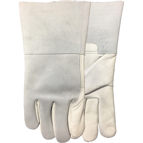 2757E Fabulous Fabricator Fitter's Gloves, Small, Grain Cowhide Palm, Cotton Fleece Inner Lining - Watson Gloves 2757E-S
