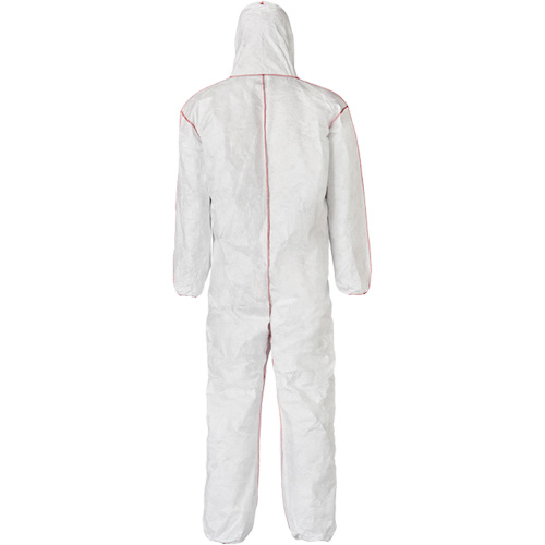 SFR Coveralls with Hood, 7X-Large, White, Tyvek&reg; 400 - Dupont Personal Protection ST127SWH7X002500
