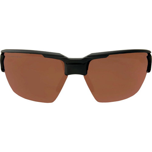 Lunettes de s&eacute;curit&eacute; Pumori, Lentille Cuivre, Anti-&eacute;gratignures/Polaris&eacute;, ANSI Z87+/MCEPS GL-PD 10-12/R&eacute;pond ou surpasse la norme CSA Z94.3 - Edge Safety Eyewear TXP415