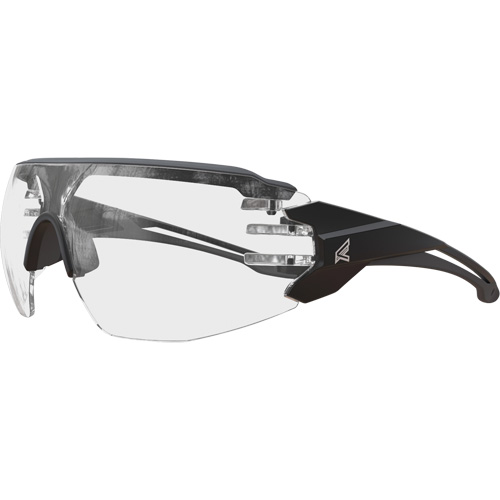 Taven Safety Glasses, Clear Lens, Anti-Scratch/Vapour Barrier, ANSI Z87+/MCEPS GL-PD 10-12/Meets/Exceeds CSA Z94.3 - Edge Safety Eyewear TV121VS