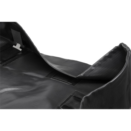 Collapsible Berm, 134 US gal. Capacity, 6' W x 6' L x 6" H, Snap-Up Bracket - Zenith Safety Products 