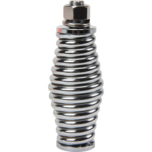 Heavy-Duty Safety Whip, Threaded Mount, 5' High, Orange with Reflective X - Zenith Safety Products 