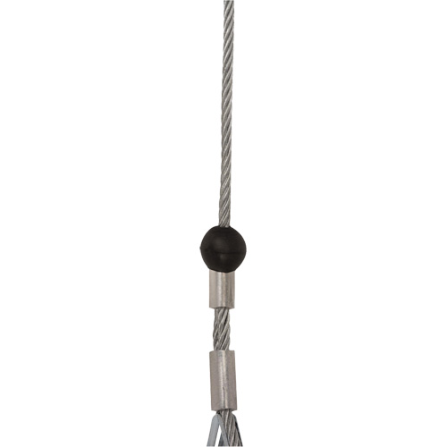 SRL-73302-20LE Self-Retracting Lifeline, 20', Galvanized Steel, Swivel - Peakworks V845633020LE