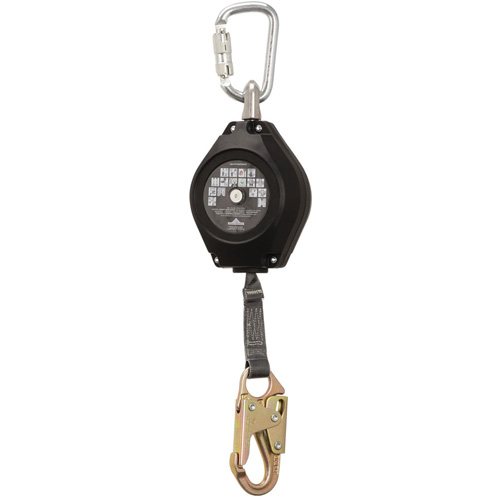 SRL-80302-18LE Self-Retracting Lifeline, 18', Dyneema&reg;, Swivel - Peakworks V845722018LE