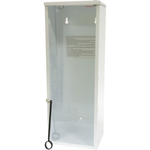 Light-Duty Fire Extinguisher Cabinet, 8" W x 22" H x 6" D - Zenith Safety Products 