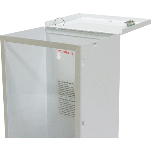 Light-Duty Fire Extinguisher Cabinet, 10" W x 24" H x 6" D - Zenith Safety Products 