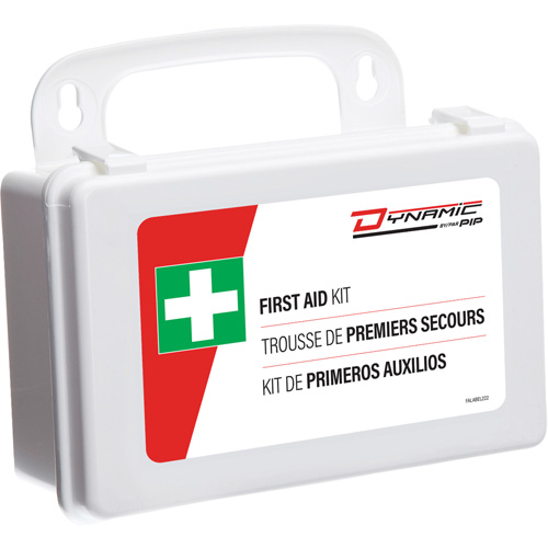 Trousse de premiers soins Dynamic, R&eacute;pond ou surpasse la norme CSA Z1220-24 type 1 individuelle, Personnel (1 travailleur) - PIP Global Safety FAKCSA24T1BP