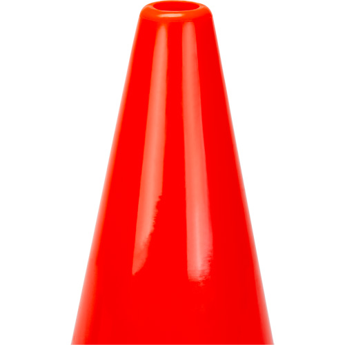 C&ocirc;ne de signalisation de premi&egrave;re qualit&eacute;, 12", Orange - Produits de sécurité Zenith 