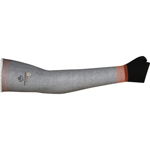 SL21TX18TE Ultra-Thin Cut Resistant Sleeves, TenActiv, 18", ASTM ANSI Level A9, Grey - Superior Glove Works Ltd. SL21TX18TE-XS