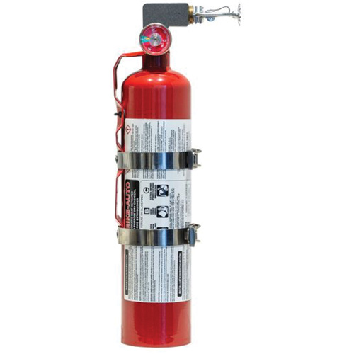 Automatic Heat Actuated Multi-Purpose Fire Extinguisher with Vertical Mount, ABC, 9.4 L Capacity - Strike First Corporation SF-AFE25ABC-V