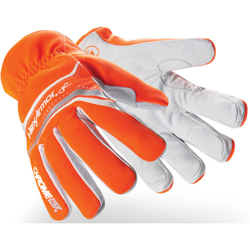Gants r&eacute;sistant &agrave; la coupe Chrome SLT 4075, 9/Grand, ASTM ANSI niveau A6/EN 388 niveau E - Hexarmor 4075-L (9)
