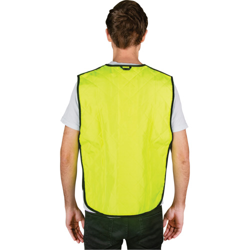 Evaporative Cooling Vest, Medium, High Visibility Lime-Yellow - Zenith Safety Products 