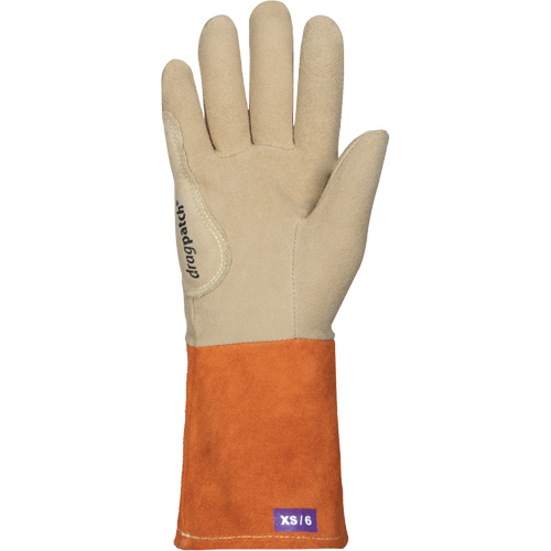 Endura&reg; 370DTIGL TIG Welding Gloves, Grain Deerskin, Size Medium - Superior Glove Works Ltd. 370DTIGL-M