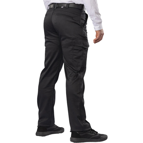 Big Flex Cargo Pants, Poly-Cotton/Spandex, Black, Size 50 - Big Bill 3085/OS-32-BLK-50