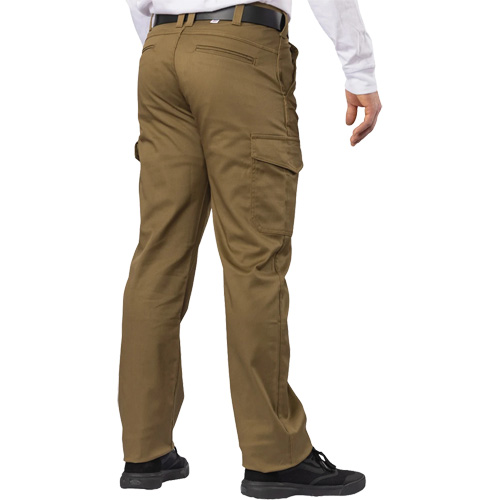 Big Flex Cargo Pants, Poly-Cotton/Spandex, Military Olive Green, Size 33, 30 Inseam - Big Bill 3085-30-MOL-33