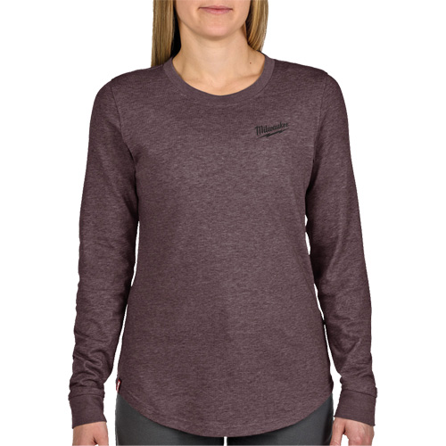 T-shirt hybride &agrave; manches longues FREEFLEX, Femmes, T-petit, Mauve - Milwaukee F552P-XS