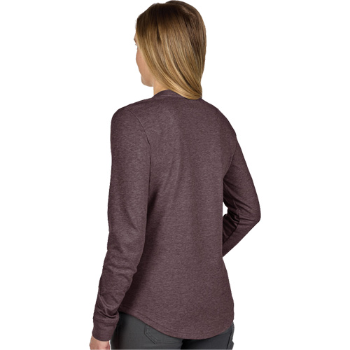 T-shirt hybride &agrave; manches longues FREEFLEX, Femmes, T-petit, Mauve - Milwaukee F552P-XS