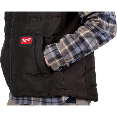 FREEFLEX Lightweight Insulated Vest, Men's, Small, Brown - Milwaukee M350N-S