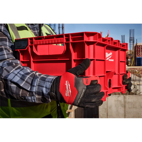 Anti-Vibration Work Gloves, Size 2X-Large, Synthetic Palm - Milwaukee 48-73-8774