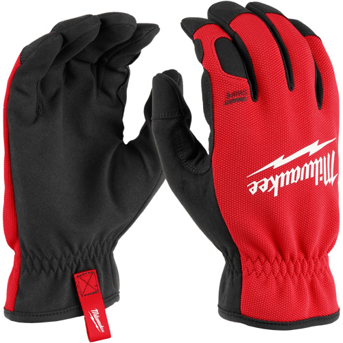 Lightweight Work Glove With Flexible Cuff, Medium, Cotton Inner Lining - Milwaukee 48-73-8511
