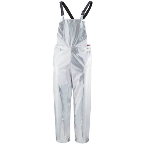 Salopette r&eacute;fl&eacute;chissant la chaleur, Grand, Kevlar PBI aluminis&eacute; - Oberon HR-PB-BIB-L