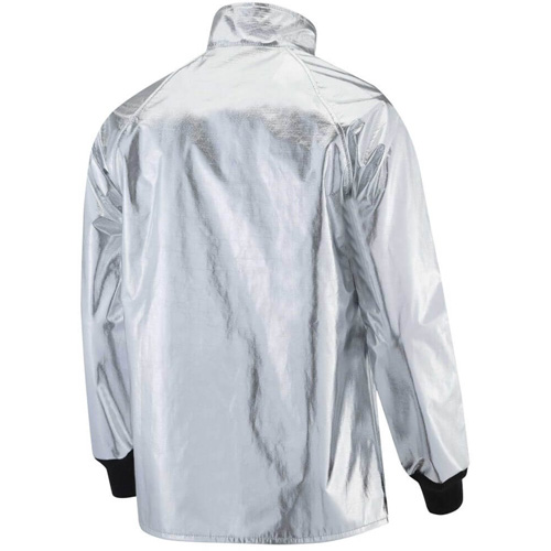 Heat Reflective Coat, 2X-Large, Aluminized PBI Kevlar&reg; - Oberon HR-PB-CT-2XL