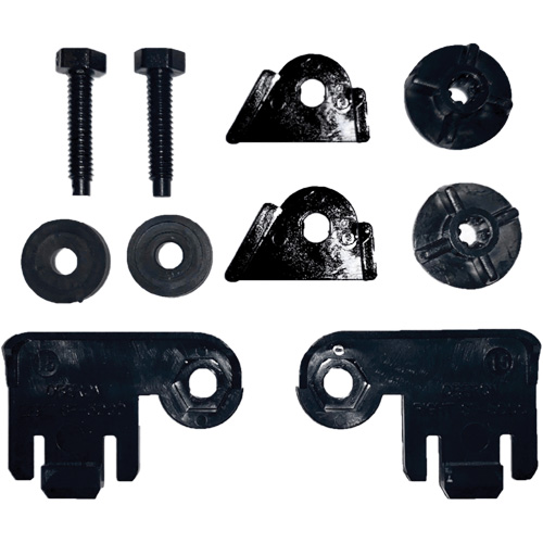 Jeu d'adaptateurs A5 noir pour casques &agrave; fentes - Oberon SF5000