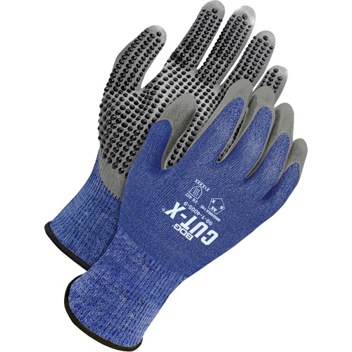 Cut-X&reg; Cut-Resistant Food Contact Gloves, 12, 10 Gauge, Nitrile Coated, ASTM ANSI Level A5 - Bob Dale Gloves 99-1-4005-12
