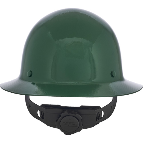 Skullgard&reg; Full Brim Hard Hat, Ratchet Suspension, Non-Vented - MSA 475411