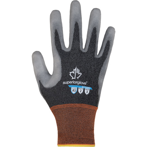 Gants de protection contre la coupe Dexterity PRO S21TAXRPU, 6, Calibre 21, Rev&ecirc;tement Polyur&eacute;thane, ASTM ANSI niveau A5 - Superior Glove Works Ltd. S21TAXRPU-6