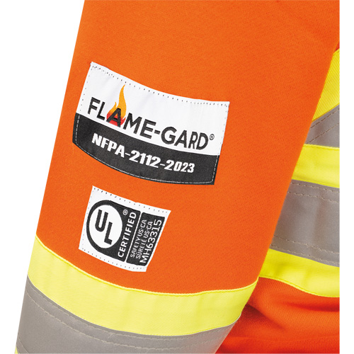 Heavyweight Safety Hoodie, Women's, 4X-Large, High Visibility Orange - Pioneer V2571450-4XL