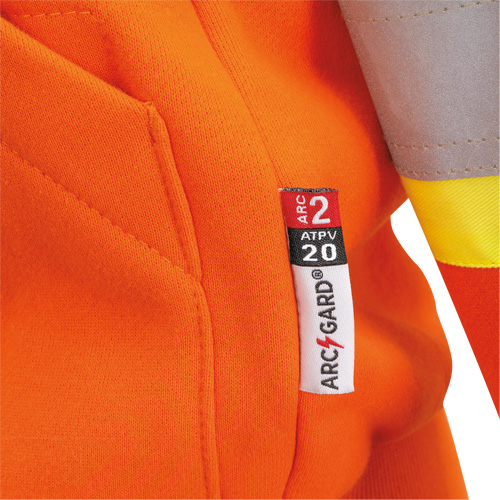 Heavyweight Safety Hoodie, Women's, 4X-Large, High Visibility Orange - Pioneer V2571450-4XL
