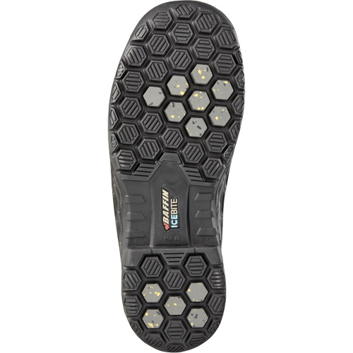 Ice Crew Men's Safety Boots, Leather, Puncture Resistant Sole, Size 8-1/2 - Baffin Technology 059781207979