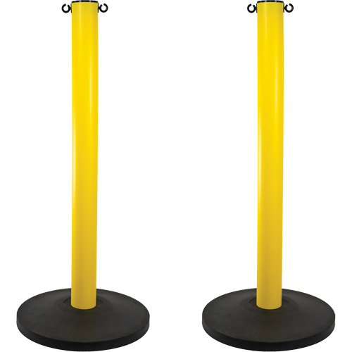 Montant industriel, Hauteur de 37", Jaune - Mr. Chain 98802-2