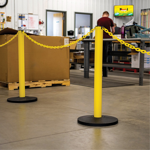 Industrial Stanchion, 37" High, Red - Mr. Chain 98805-2