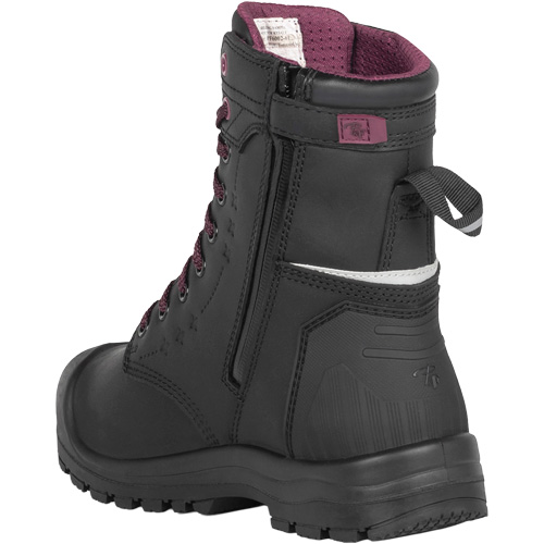 Women's Work Boots with Internal Flexible Metguard, Leather, Steel Toe, Size 7, Impermeable -  
