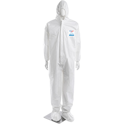 Combinaison XP1800 CoverMe, 4T-Grand, Blanc, Micropore - Ronco 40-551B-4XL