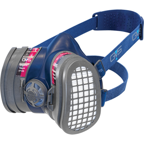 Elipse&reg; Low Profile OV/P100 NIOSH Respirator with Replacement Filters, Elastomer/Thermoplastic, Small/Medium - GVS SPR656
