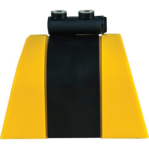 Syst&egrave;me de barri&egrave;re de s&eacute;curit&eacute; HAZLOK, Plastique, Fixation magn&eacute;tique, 30', Ruban Noir et jaune - Esco 50185
