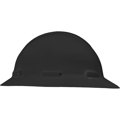 Casque &agrave; bordure compl&egrave;te LIDGUARD, R&eacute;pond aux normes CSA type 2, Suspension Rochet, Non ventil&eacute; - Dentec 14LIDFR2-BLK