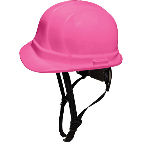 LIDGUARD&reg; Cap Style Hardhat with Chinstrap, Meets CSA Type 1/CSA Type 2, Ratchet Suspension, Vented - Dentec 14LIDCSCR2-PNK