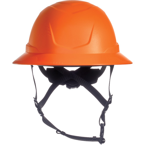 V-Gard H2&reg; Full Brim Safety Helmet, Ratchet Suspension, Non-Vented - MSA 10250598