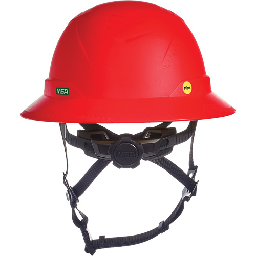 V-Gard H2&reg; Full Brim Safety Helmet with Mips&reg; Safety System, Ratchet Suspension, Non-Vented - MSA 10250623
