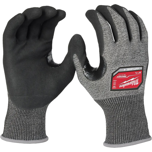 High-Dexterity Cut-Resistant Gloves, Small, 18 Gauge, Nitrile Coated, ANSI/ISEA 105 Level 4/EN 388 Level D - Milwaukee 48-73-7140