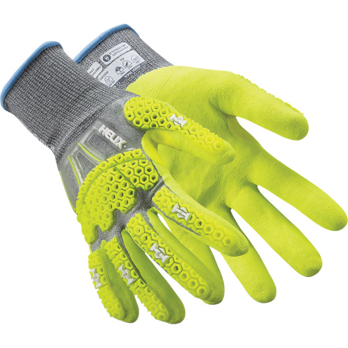 Helix&reg; 3014IMP Impact Gloves, 7/Small, HPPE Palm, Elastic/Knit Wrist Cuff - Hexarmor 3014IMP-S (7)