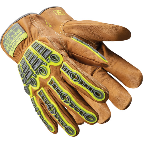 Gants antichocs homologu&eacute;s contre les arcs &eacute;lectriques Chrome SLT 5071IMP, 8/Moyen, 40 cal/cm², Niveau 4 - Hexarmor 5071IMP-M (8)