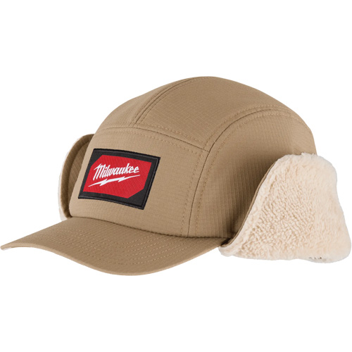 Large/X-Large Sherpa-Lined Hat, Khaki - Milwaukee M754K-LXL